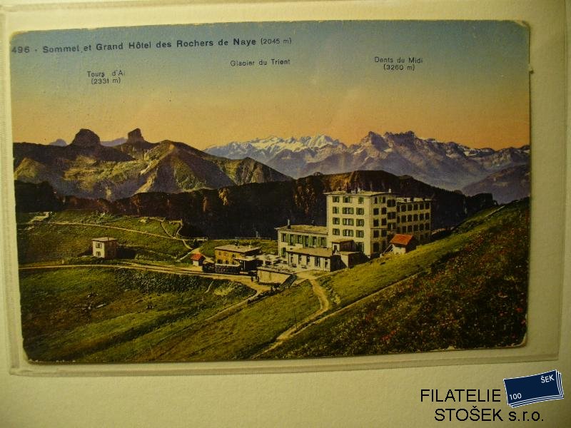 Sommet des Rochers de Naye - Švýcarsko pohledy