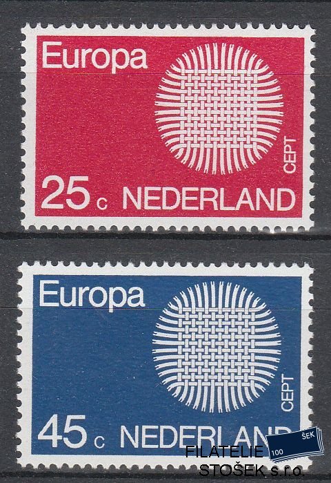 Holandsko známky Mi 0942-43