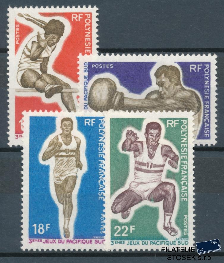 Polynesie známky Mi 96-99