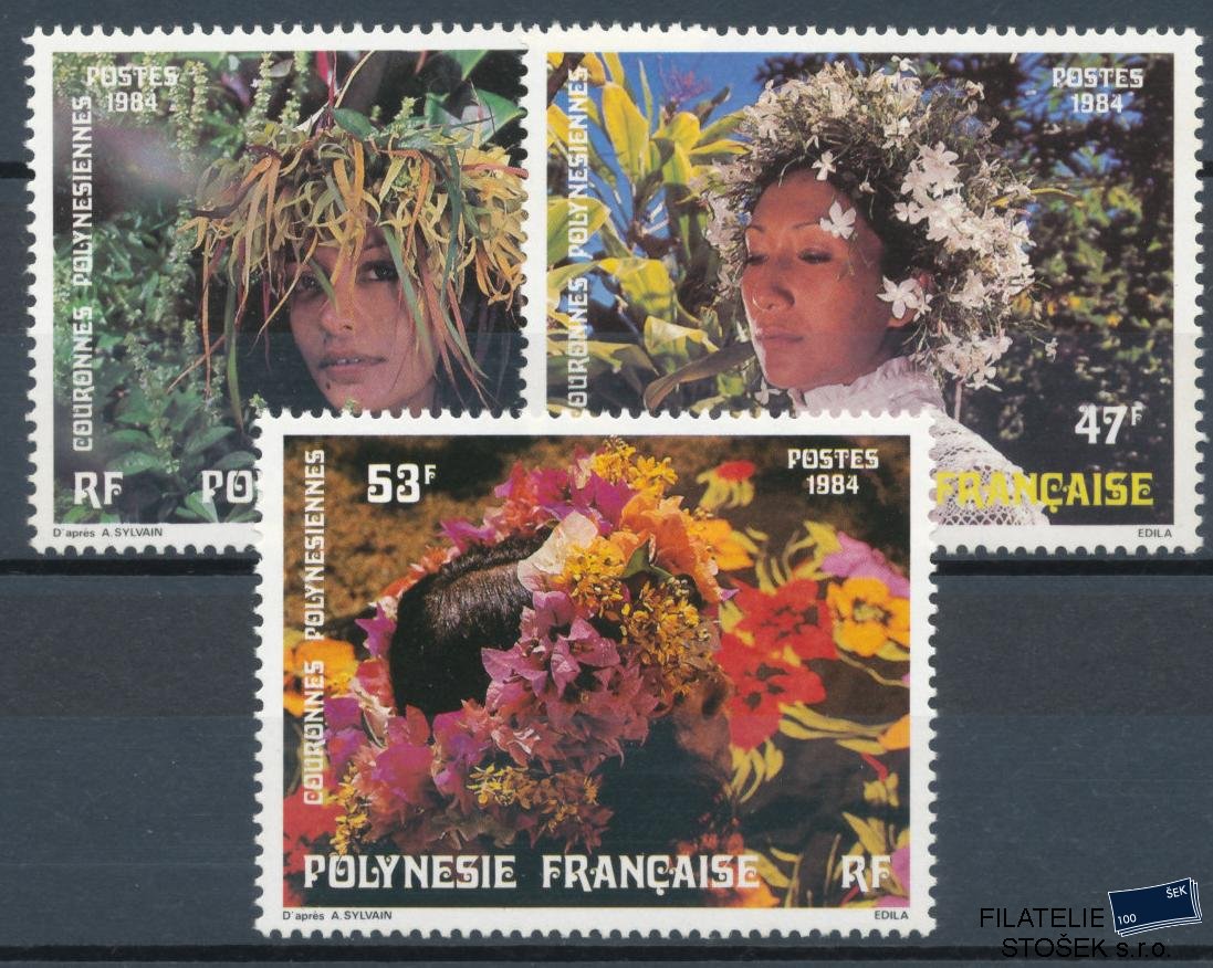 Polynesie známky Mi 386-388
