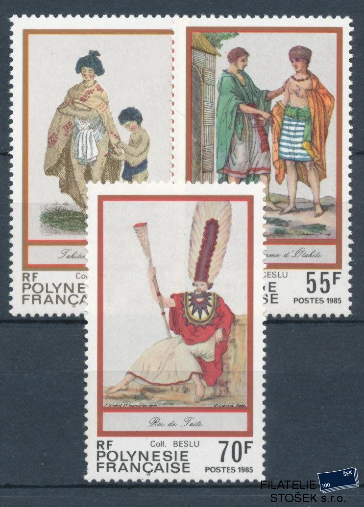 Polynesie známky Mi 431-433