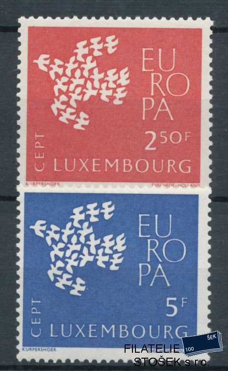 Luxemburg známky Mi 647-48