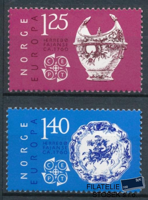 Norsko známky Mi 724-725
