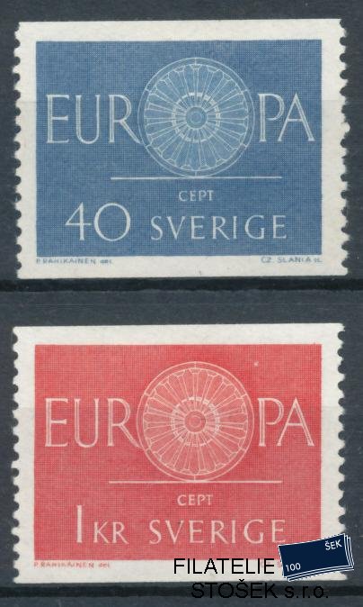 Švédsko známky Mi 463-464