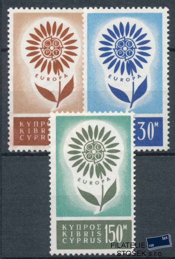 Kypr známky Mi 240-242