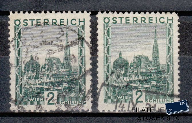 Rakousko známky 511 Barvy