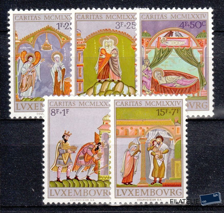Lucembursko známky Mi 893-97
