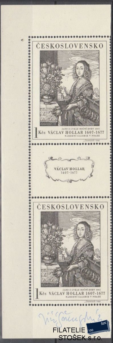 ČSSR známky 1574 Spojka+ Podpis