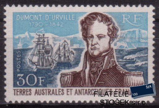 Francouzská Antarktida známky Mi 0039