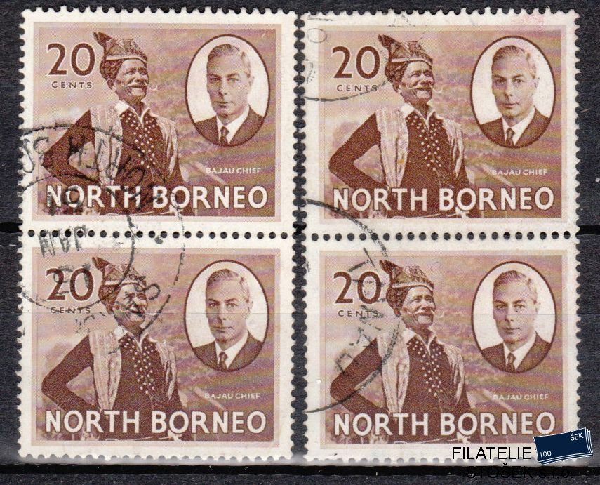 North Borneo známky Mi 285 pásky