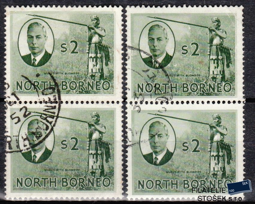 North Borneo známky Mi 289 pásky