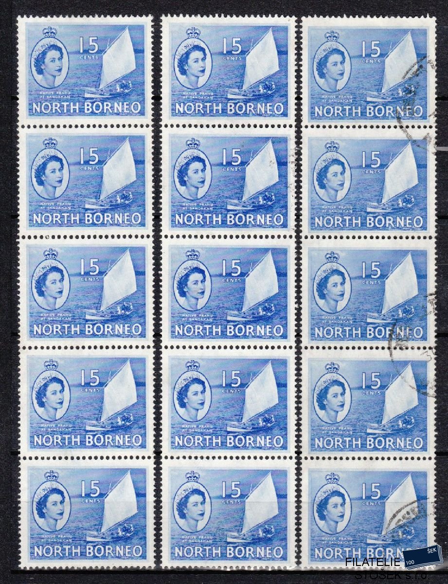 North Borneo známky Mi 301 Pásky