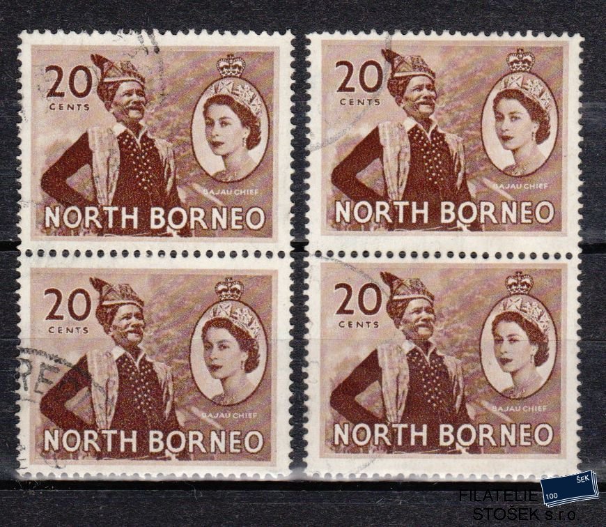 North Borneo známky Mi 302 Pásky