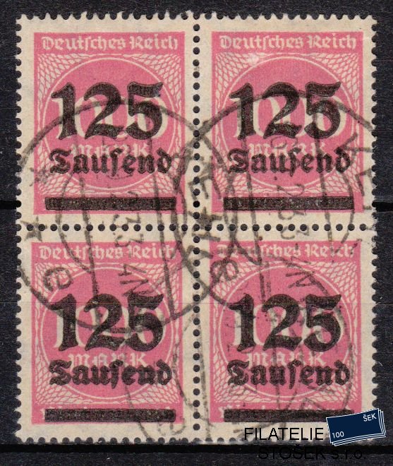 Dt. Reich známky Mi 291 4 Blok
