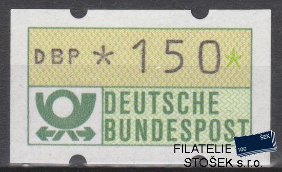 Bundes známky Mi A 1 - 150 PFG