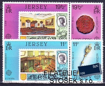 Jersey známky Mi 0299-302