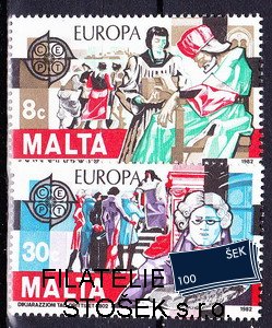 Malta známky Mi 0661-2