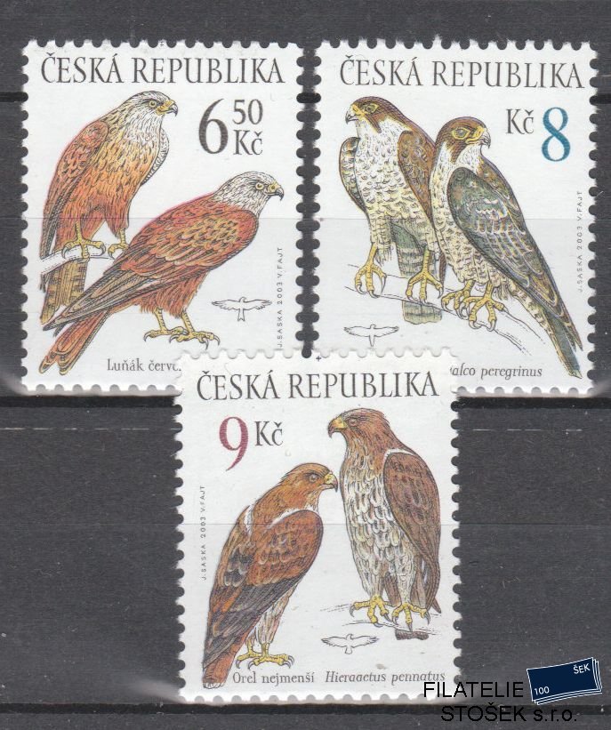 Česká republika známky 372-74