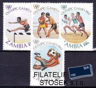 Zambia známky Mi 0314-7