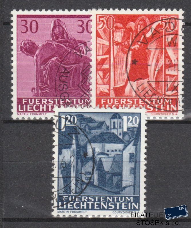 Liechtenstein známky Mi 424-26
