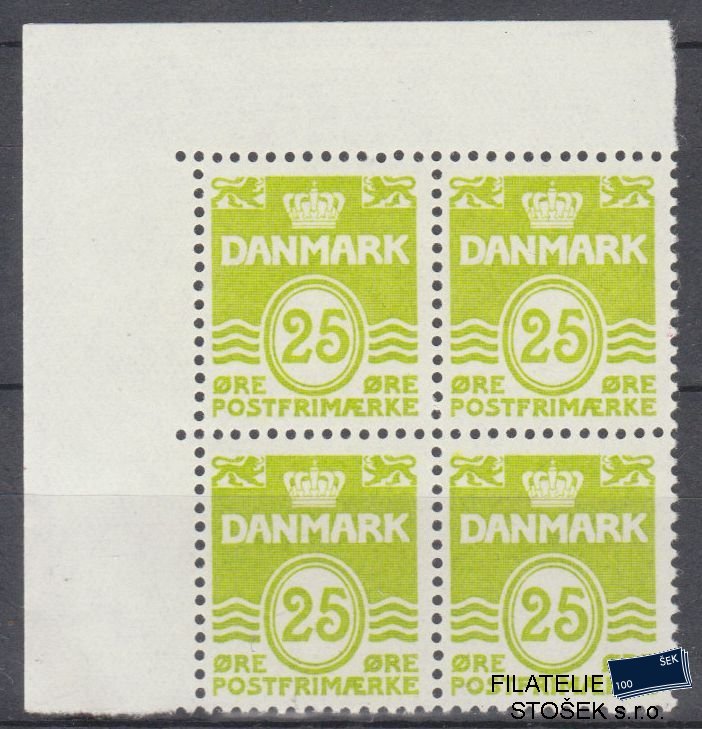 Dánsko známky 427y 4 Blok
