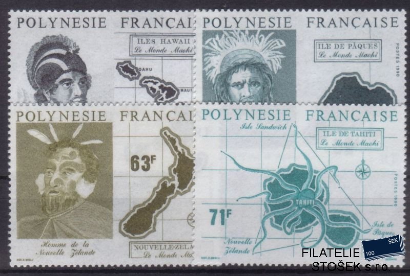 Polynésie známky Mi 553-6
