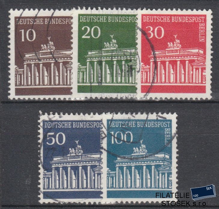 Berlín známky Mi 286-90