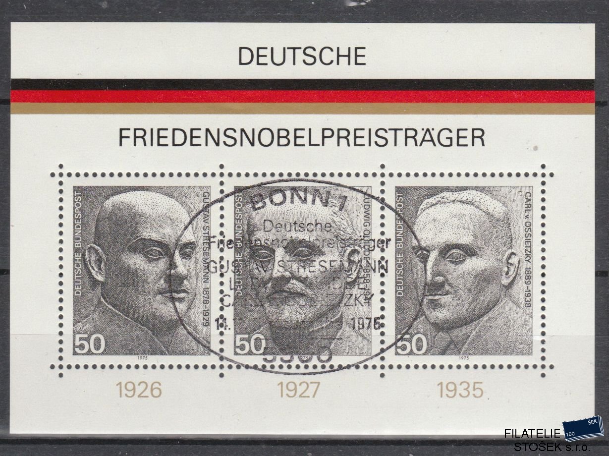 Bundes známky Mi Blok 11