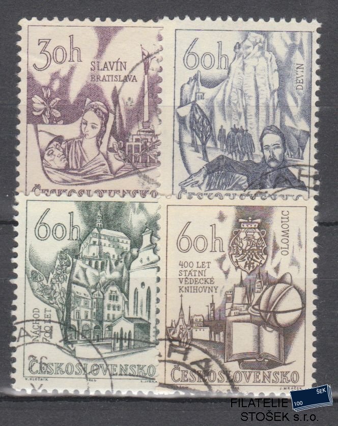 ČSSR známky 1544-47