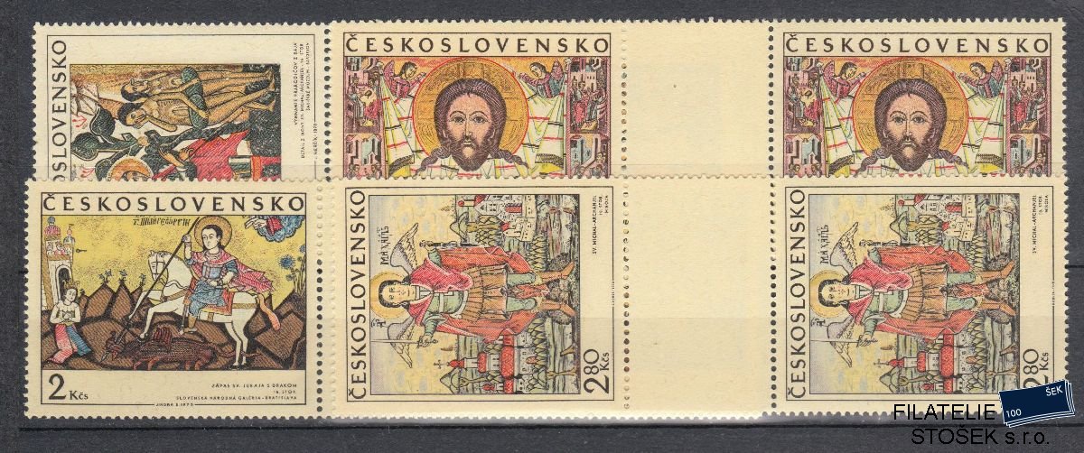 ČSSR známky 1864-67 Spojky