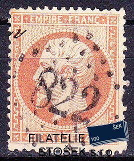 Francie známky Yv 23 GC 822