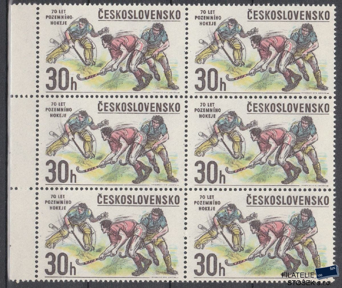 ČSSR známky 2307 6 Blok