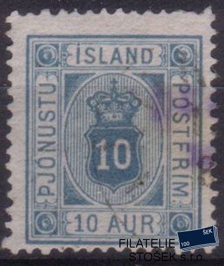 Island známky Mi D 5 Ab