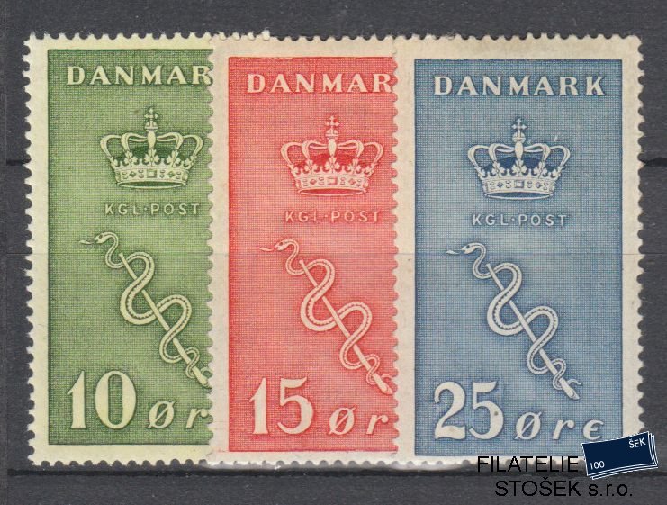 Dánsko známky 177-79