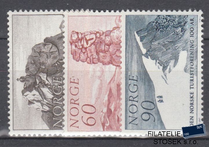 Norsko známky Mi 561-63