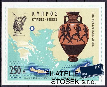 Kypr známky Mi Bl.5