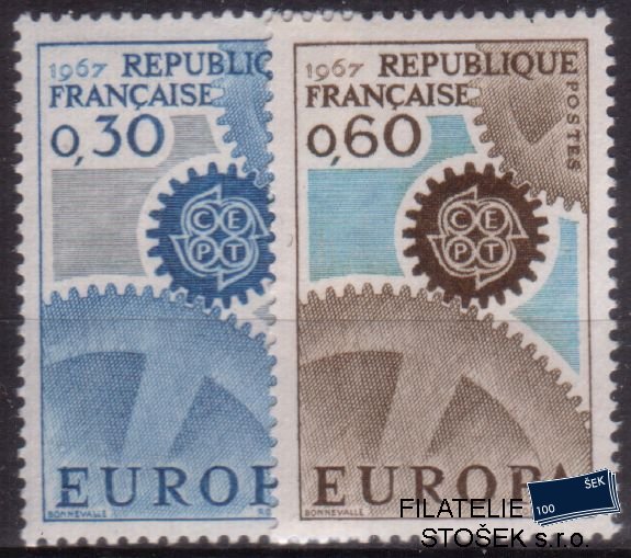 Francie známky Mi 1578-9