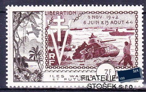 Wallis et Futuna známky 1954 Liberation