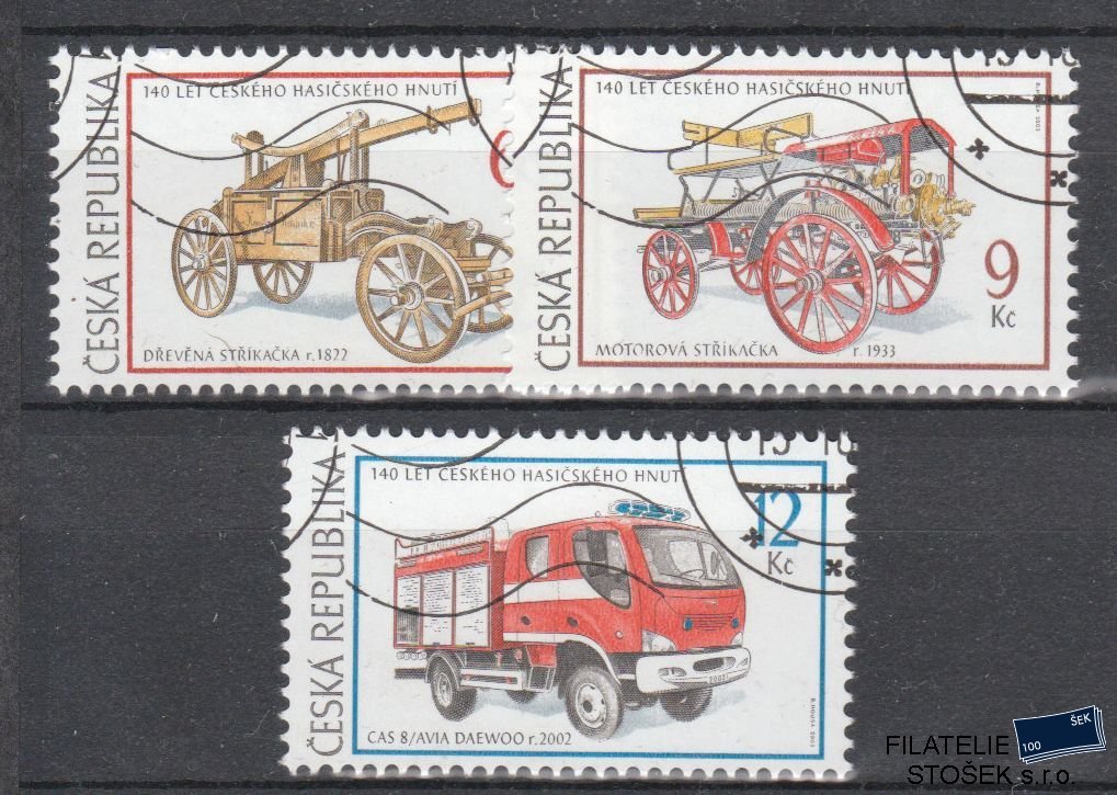 Česká republika známky 375-77