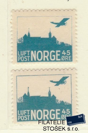 Norsko známky Mi 136 I+II