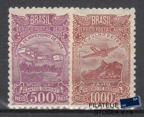 Brazílie známky Mi 402-403 Nk