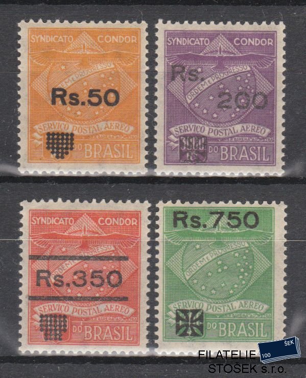 Brazílie známky Mi C 12-15