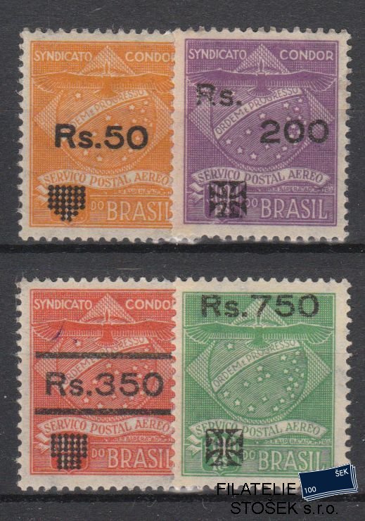 Brazílie známky Mi C 12-15