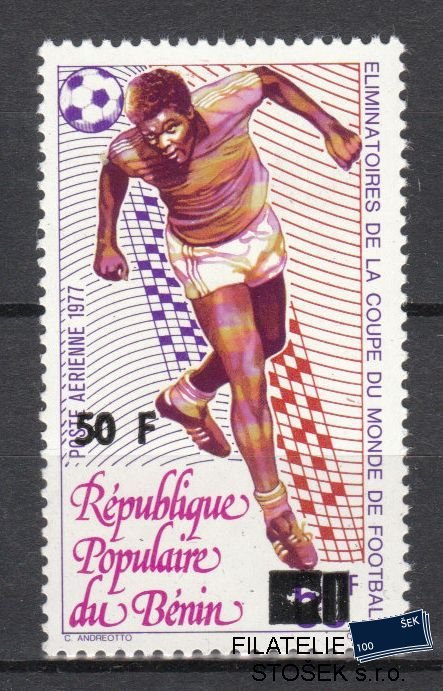 Benin známky Mi 198D - Fotbal