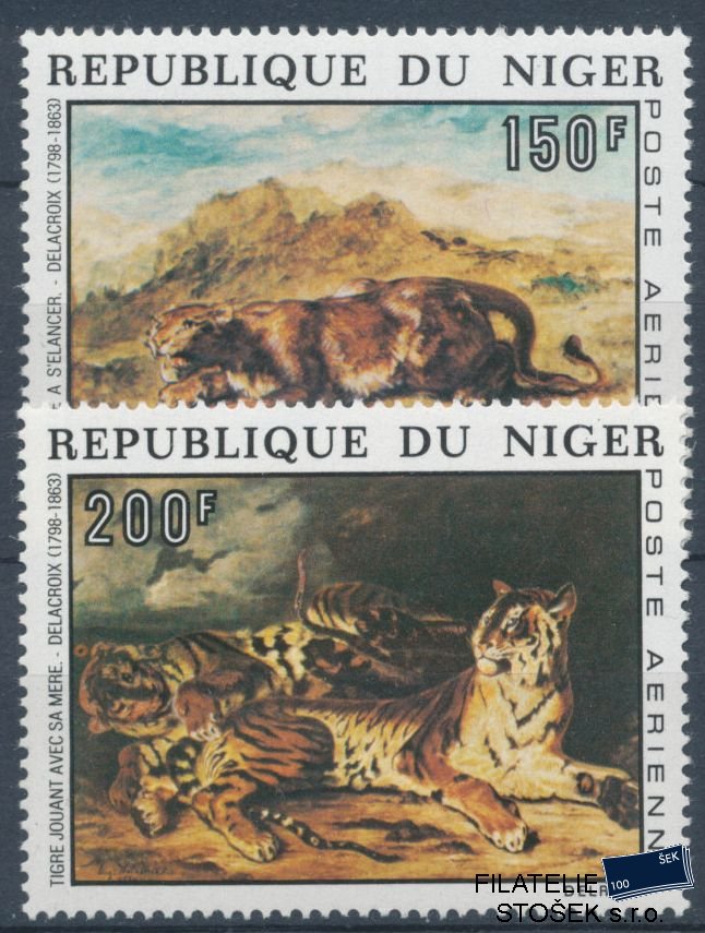 Niger známky Mi 381-82 - Umění