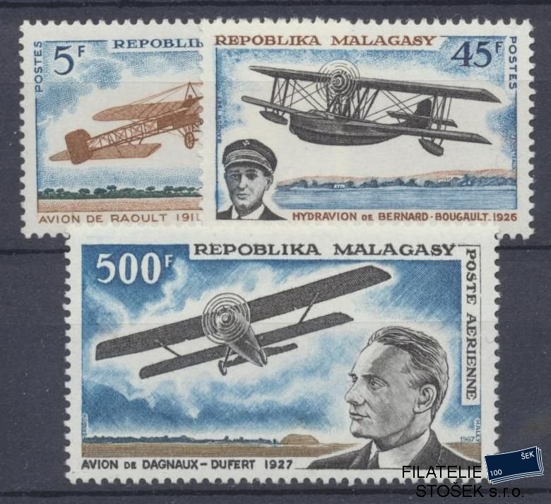 Madagaskar známky Mi 566-68