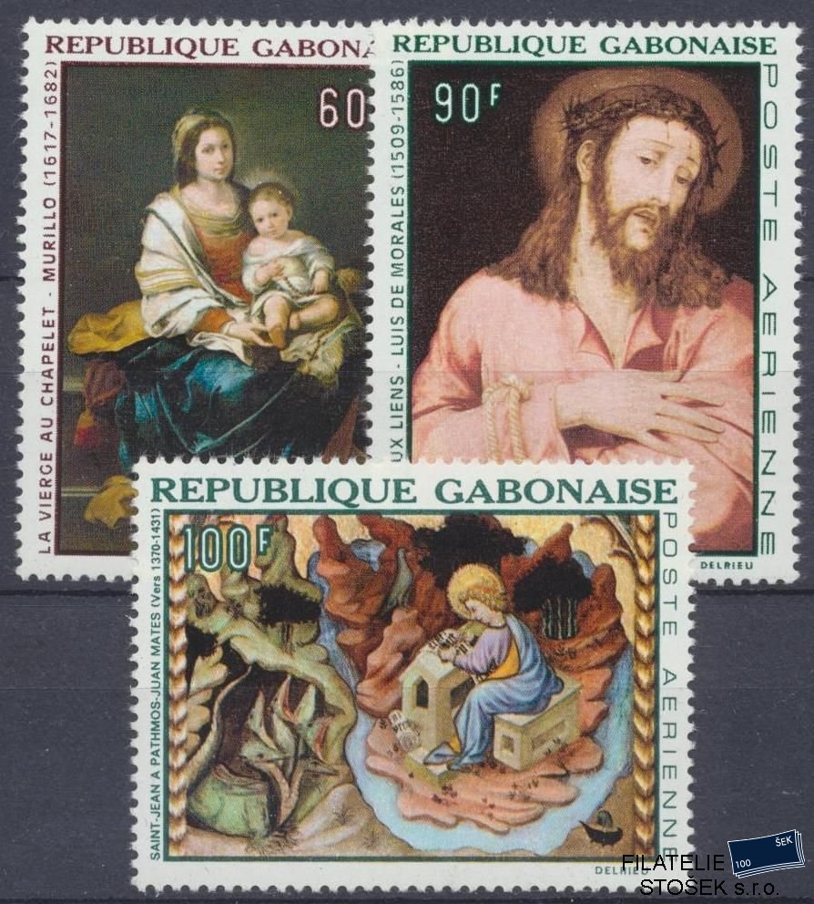 Gabon známky Mi 301-303