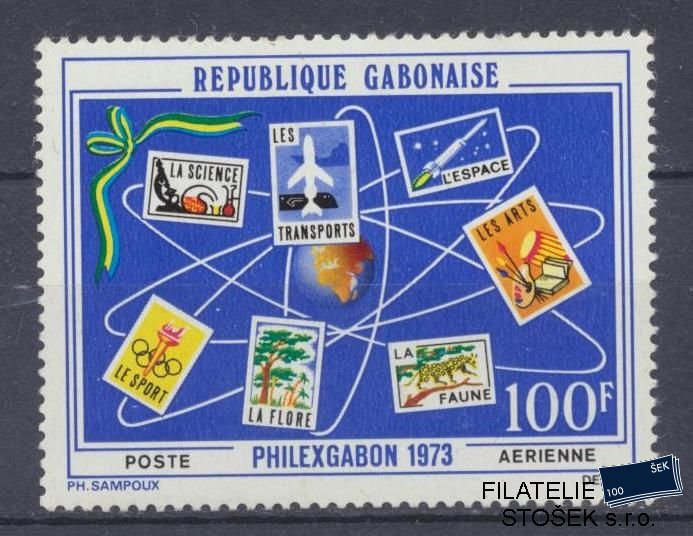 Gabon známky Mi 493
