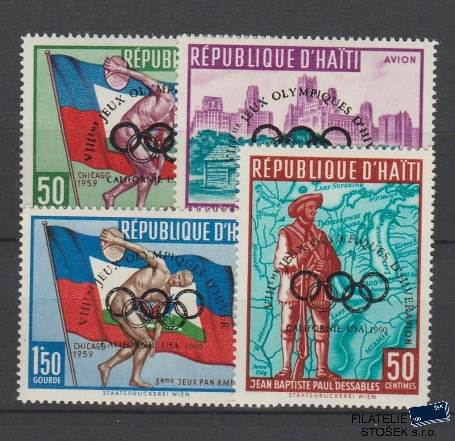 Haiti známky Mi 595-98