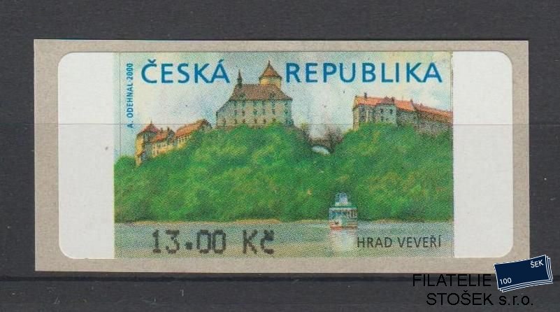 Česká republika známky AT 1 VV - Žlutá skvrna bez * - 13 Kč